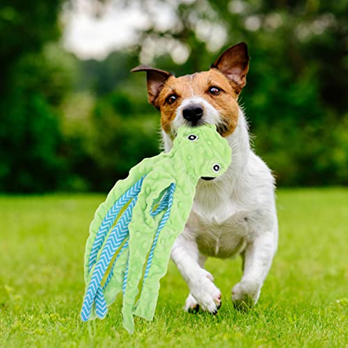 STOBOK Perro de Juguete de Pulpo Chirriante Juguetes de Peluche para Juegos de Entrenamiento Interactivos