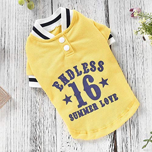 Sudadera De Verano A Rayas Perro Bulldog Francés Terrier Pequeño Medio Disfraces De Animales Camiseta Deportiva Ropa para Mascotas Pugs Gato Abrigo-A_S