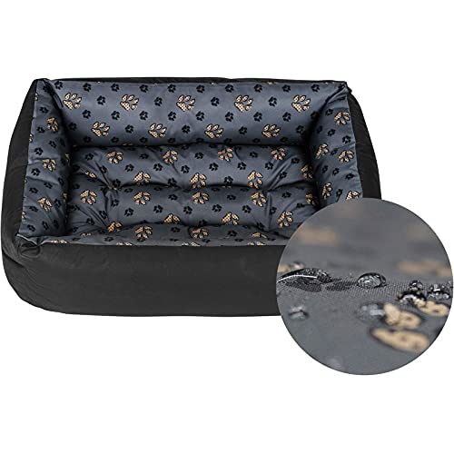 SuperKissen24. - Cama Perro para Perros y Gato - Impermeable - Grande y Mediano Perros - Patas L