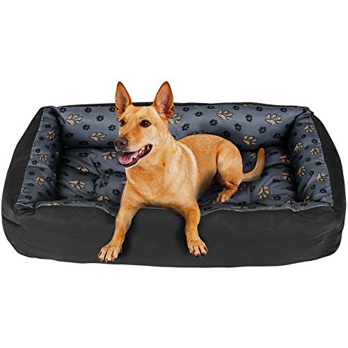 SuperKissen24. - Cama Perro para Perros y Gato - Impermeable - Grande y Mediano Perros - Patas L