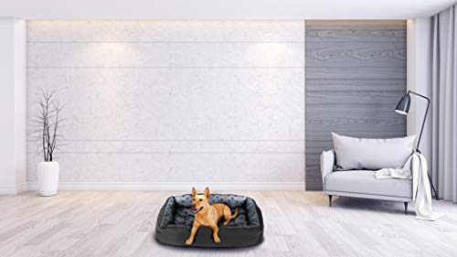 SuperKissen24. - Cama Perro para Perros y Gato - Impermeable - Grande y Mediano Perros - Patas L