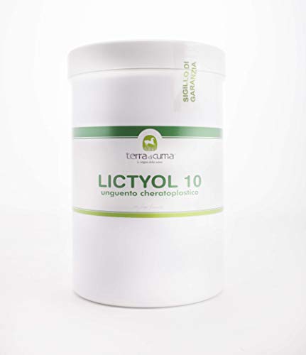 Terra di Cuma Le Origini della Salute Lictyol 10% | Ungüento Queratoplástico para Caballos (1Kg)