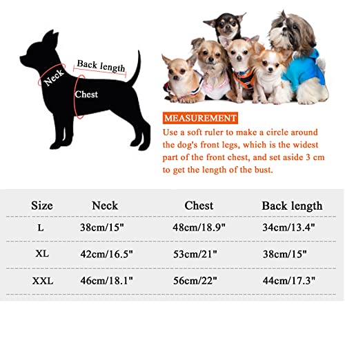 TMALL Abrigo para Perros pequeños con Arnés Cálidos a Prueba de Viento Perro Ropa para Invierno con Capucha Forro Polar Chaqueta para Perros 2 Patas Trajes con Capucha, Rojo XL