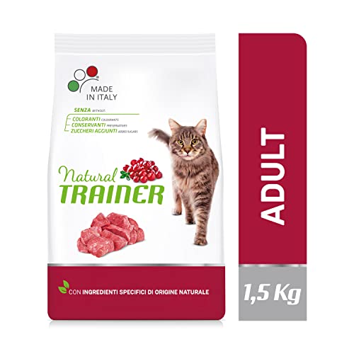 Trainer Natural Cat Adult con Ternera, 1,5 kg x 6-9000 g