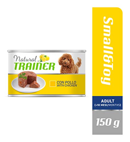 Trainer Natural Paté para Perros Mini-Toy Adult con Pollo - 24 x 150g - 3,6kg