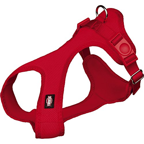 Trixie Comfort Soft - Arnés para Perro (30-45cm/15 mm, Talla XS/S)