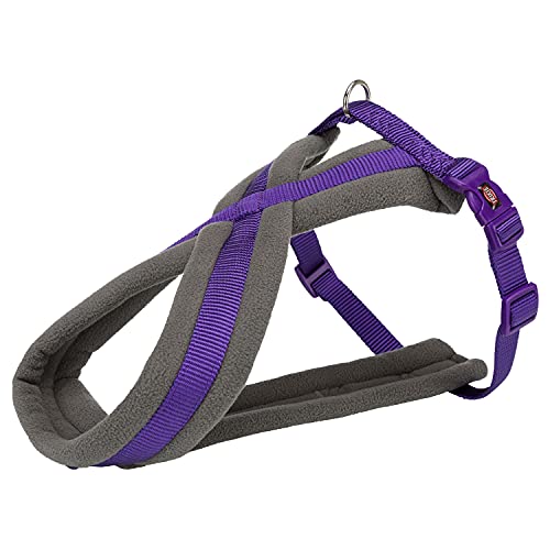 Trixie Confort New Premium, Arnés para Perros, Morado, S-M