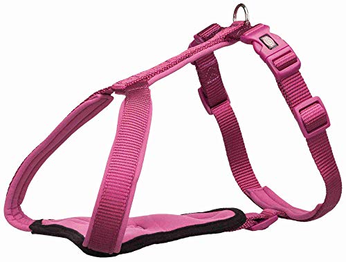 Trixie Premium Arnés-Y para Perros, Rosa (Flamenco), M/L