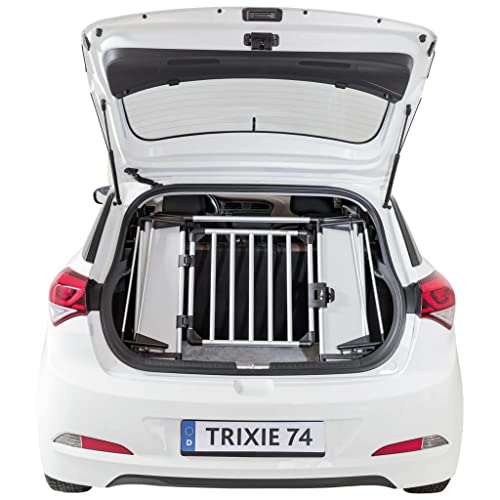 Trixie Rejilla Universal para Parte Trasera de Coche Barrera para Mascotas