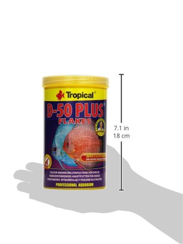 Tropical D-50 Plus - Pienso para Copos, 1 Unidad (1 l)