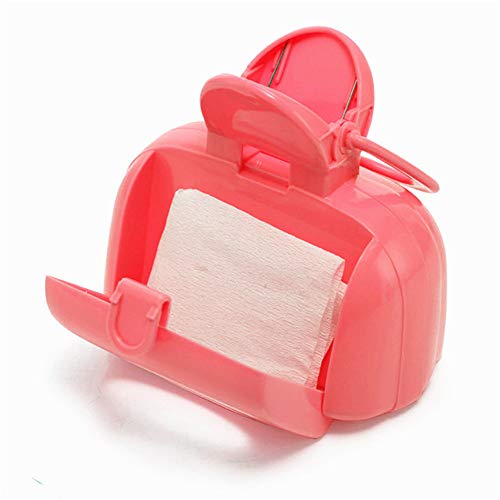 TTinah Bolsas Caca Perro Recogedor Caca Perro Rollos de Bolsas de Caca de Perro Caca de Perro Scooper para Bolsa residuos Automático Pooper Scooper Pink