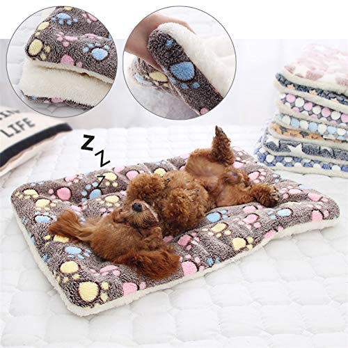 TVMALL Camas Perros Colchonetas Cuna Portatil para Perros Gatos Colchón Manta Sofá Almohada Mascotas Suave Cojin Perros Pequeños Medianos Grande - Peluches de chirrido Gratis