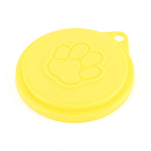 U-K 2PCS Cubiertas de Comida para Mascotas Perro Gato Puede Lata Cubierta de Lata Almacenamiento de Comida para Mascotas Reutilizable Cubierta de la Tapa Tapa Tapa Superior con latas de Mascotas