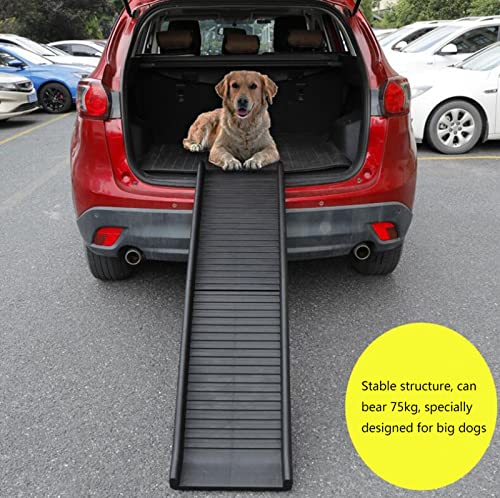 Udfybre Rampas De Perro Plegables Portátiles Pesados ​​para Perros Grandes SUV, Camión Escaleras De Rampa De Coche Escalera De Escalera para Mascotas, Diseño Antideslizante para Barco De Piscina