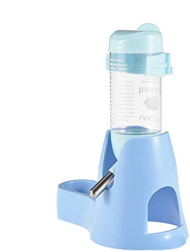 Ulalaza Botella de Agua automática para hámster Bebedero para hámster Animal pequeño Botella automática para Beber con dispensador de Alimentos Contenedor para Mascotas para Conejo Totoro