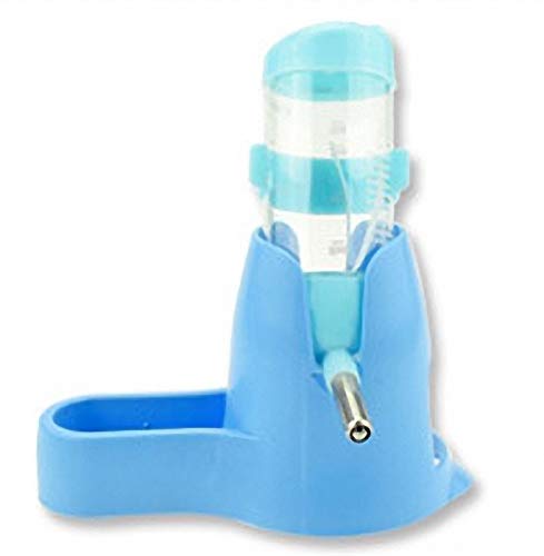 Ulalaza Botella de Agua automática para hámster Bebedero para hámster Animal pequeño Botella automática para Beber con dispensador de Alimentos Contenedor para Mascotas para Conejo Totoro