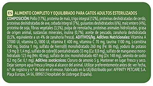 Ultima Pienso para Gatos Esterilizados Adultos con Pollo - 1.5 kg