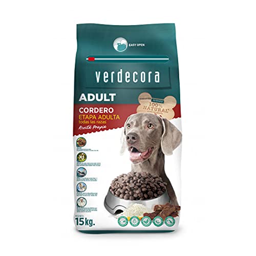 Verdecora Pienso Perro Adulto Cordero 15kg (Portes INCLUIDOS)