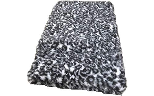 Vetbed Drybed I Leopardo Negro Gris I 75 x 100 cm