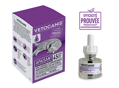 Vetocanis Recambio para difusor calmante para Gatos, 48 ml