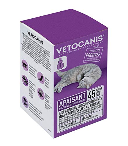 Vetocanis Recambio para difusor calmante para Gatos, 48 ml