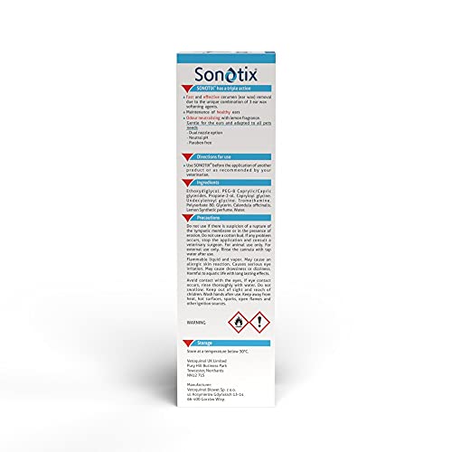 Vetoquinol Italia Sonotix Detergente Auric 120ml