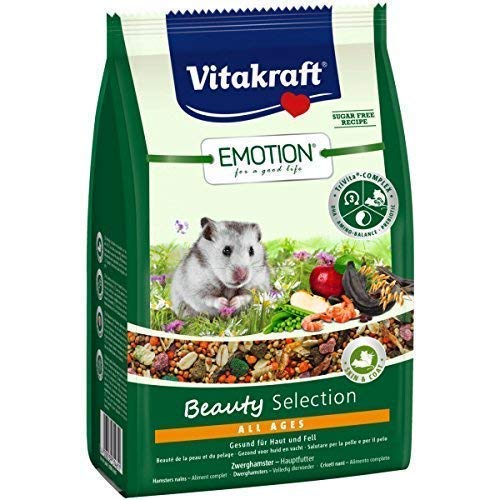 Vitakraft Emotion Beauty All Ages - Hámster enano, 300 g