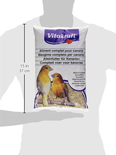 Vitakraft Menu Vitobel - Cojín de Mezcla de Semillas para canari, 2,5 kg