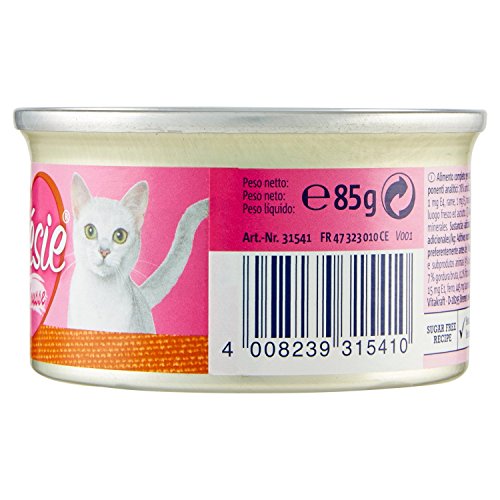 Vitakraft - Poésie Mousse, Fina y Delicada Mousse para tu Gato, Variedad Pato - 85 g