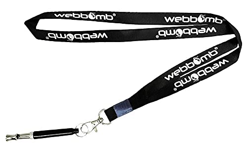 webbomb® Silbato de Alta frecuencia para Perros para Perros con cordón | Silbato con Frecuencias Ajustables Individualmente para facilitar el Entrenamiento del Perro y la educación del Cachorro