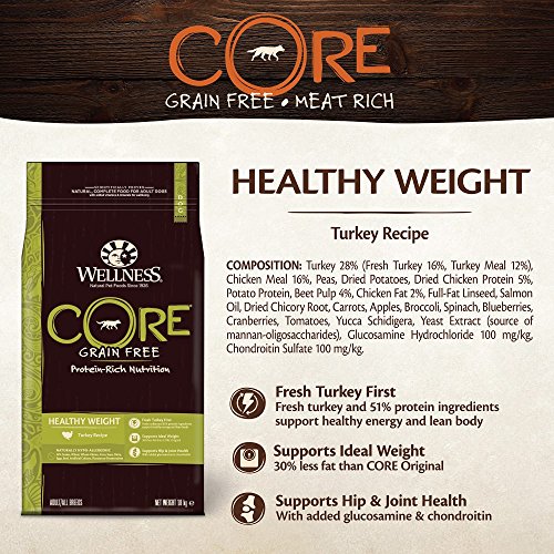 Wellness CORE - Comida para Perros Secos, 1,8 kg