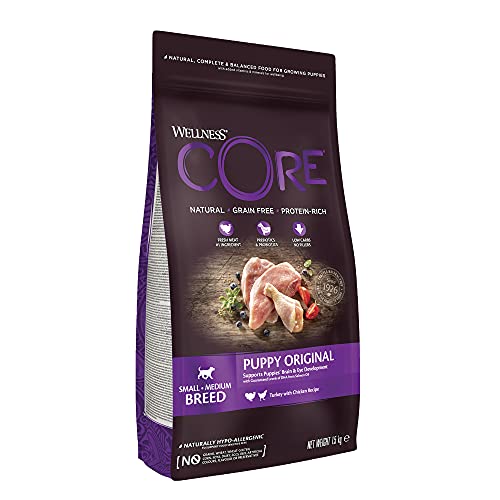 Wellness CORE Puppy Turquía - Comida para Perros (1,5 kg, sin Grano)