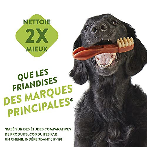 WHIMZEES Natural Dental Dog Chews Long Lasting, Large Stix, 30 Pieces