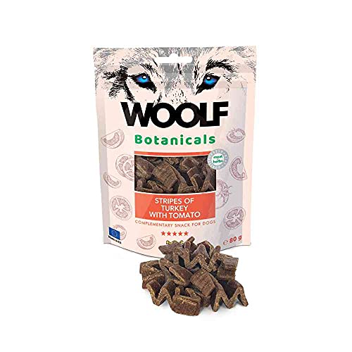 Woolf Snack Perro Botanicals Pavo con Tomate 80 gr.