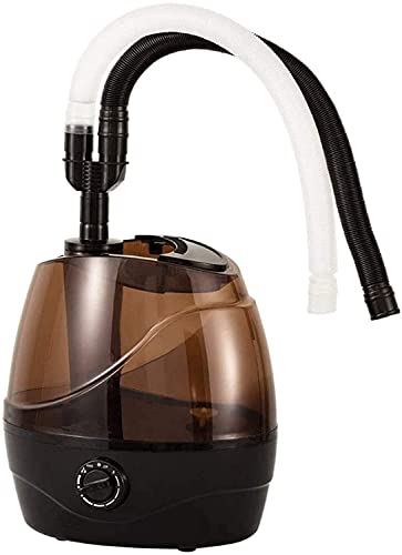 WSVULLD Humidificador de Reptil, Fabricante de Niebla Ultra-silenciosa de 2.2L con Manguera Flexible Tanque de Agua lagartos Camaleones Snakes Terrarium vaporizador para Reptiles Anfibios y Hierbas