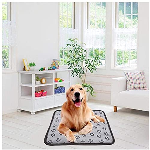 WXA Almohadilla Tibia Manta eléctrica for Mascotas a Prueba de Agua, calefacción eléctrica, Almohadilla, Calentador de Cama, Calentador, Gato, cálido, cálida, cálida Durable (Color : 45x45cm|a)