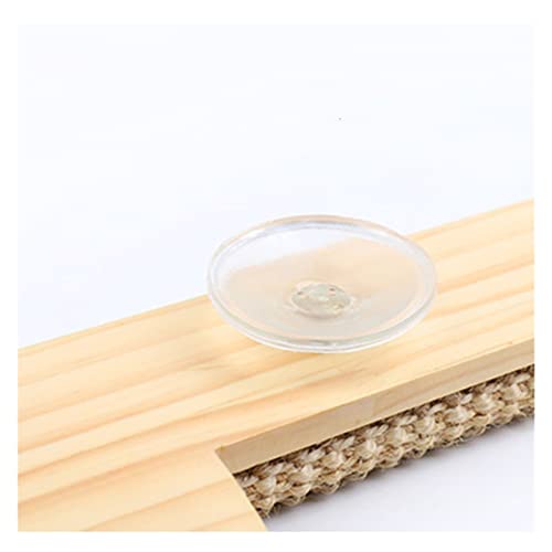 WXKJD Tablero de arañazos de Gato con ventosas Gatito Escalada rasguño Almohadillas de sisal Gato de Madera Gato de molienda Juguetes Ajuste for la Ventana de la Puerta