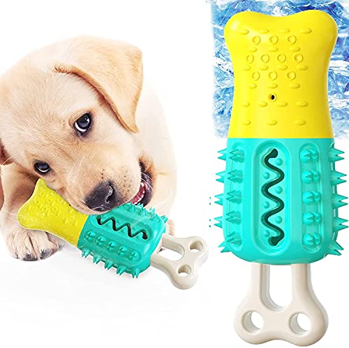 xiaoji Juguete para Perros congelado Mordedor para Perros Juguete de enfriamiento para Masticar Cachorro Juguete de dentición para Mascotas Verano Frozen Juguete Interactivo C