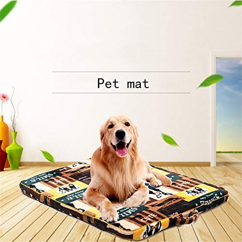 xihan123 Cama para Perro Colchon Perro Impermeable Cómodo Camas De Perros Uso Repetido Alfombra Perro para Relájate Y Juega Libremente Mejorar El Sueño Mantener Caliente Small