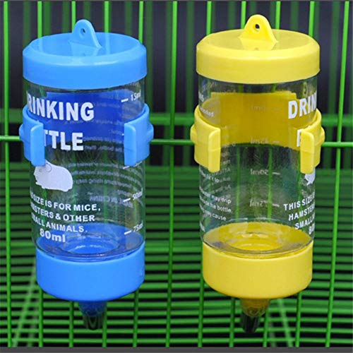 xihan123 Comederos Conejos Seguridad Duradera Comederos Hamster No Tóxico Comederos Conejos Heno para Protéjalo De La Orina O Las Heces Animales Pequeños Adecuados Water Bottle