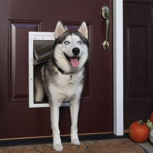 XINYAN JIA Puerta Mascotas Que Ahorra Energía Condiciones Climáticas Extremas, Puerta Mascotas Pequeña, Fácil Instalar Aislante, Puerta Mascotas Prueba Intemperie Túnel Telescópico,S