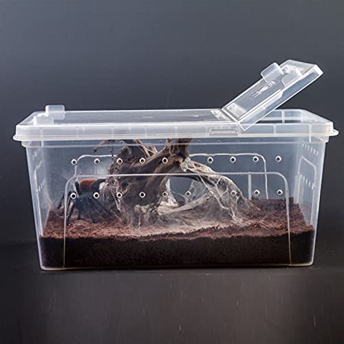 Xu-pet Reptiles Terrarium Vivarium, Tienda de Agua de Anfibio Transpirable Interior Tienda de Mascotas Camaleón Hábitat (Size : 32 * 22 * 15CM)