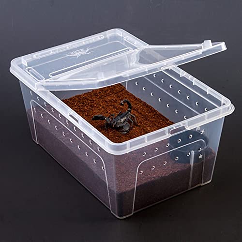 Xu-pet Reptiles Terrarium Vivarium, Tienda de Agua de Anfibio Transpirable Interior Tienda de Mascotas Camaleón Hábitat (Size : 32 * 22 * 15CM)