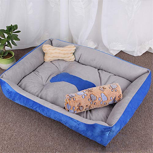 YCDZ Cama especial para gatos y perros, cálida, suave y cómoda, espuma viscoelástica impermeable, mejora el sueño, parte inferior antideslizante, lavable a máquina (XXS, figura 4)