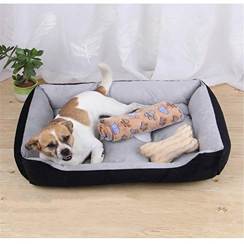 YCDZ Cama especial para gatos y perros, cálida, suave y cómoda, espuma viscoelástica impermeable, mejora el sueño, parte inferior antideslizante, lavable a máquina (XXS, figura 4)