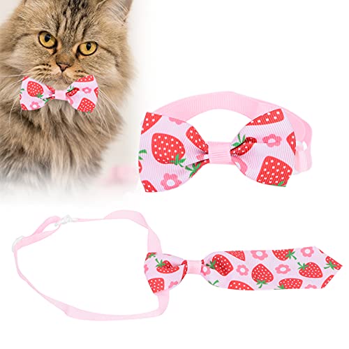 Yeelur Collares para Perros, Corbatas para Perros Desmontables Ajustables con Hebilla de plástico para Gatos Decoraciones para Perros pequeños