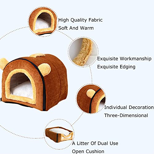 YHWD Caseta Perro De Madera Mediano, Casa De La Perrera Resistente Al Invierno, Casetas para Perros Exterior Grandes Resistente A La Intemperie Impermeable,Verde,S