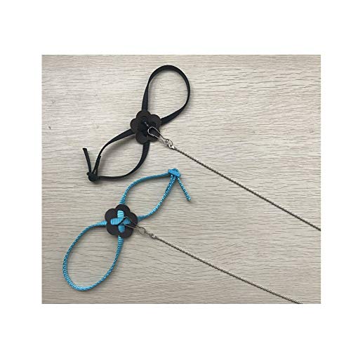 Yih Vane 2Pcs Correas de Aves Arnés Ajustable Correa para Parrot Turtle Reptile Lizard