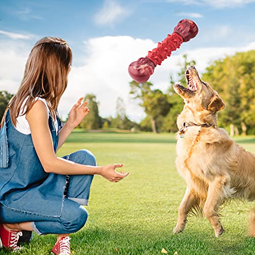 Ysoazgle - Juguetes para Masticar Perros para masticadores agresivos, Razas Grandes, Resistentes, Juguetes para Perros, Goma Natural, duraderos, Juguetes para Masticar, Juguetes para Perros