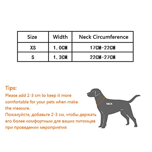 YUEHAN Collar De Perro Collar De Pata De Gallo para Perros Pequeños con Campana, Collar De Perro A La Moda para Cachorros, Gatos, Accesorios para Perros, Productos para Mascotas